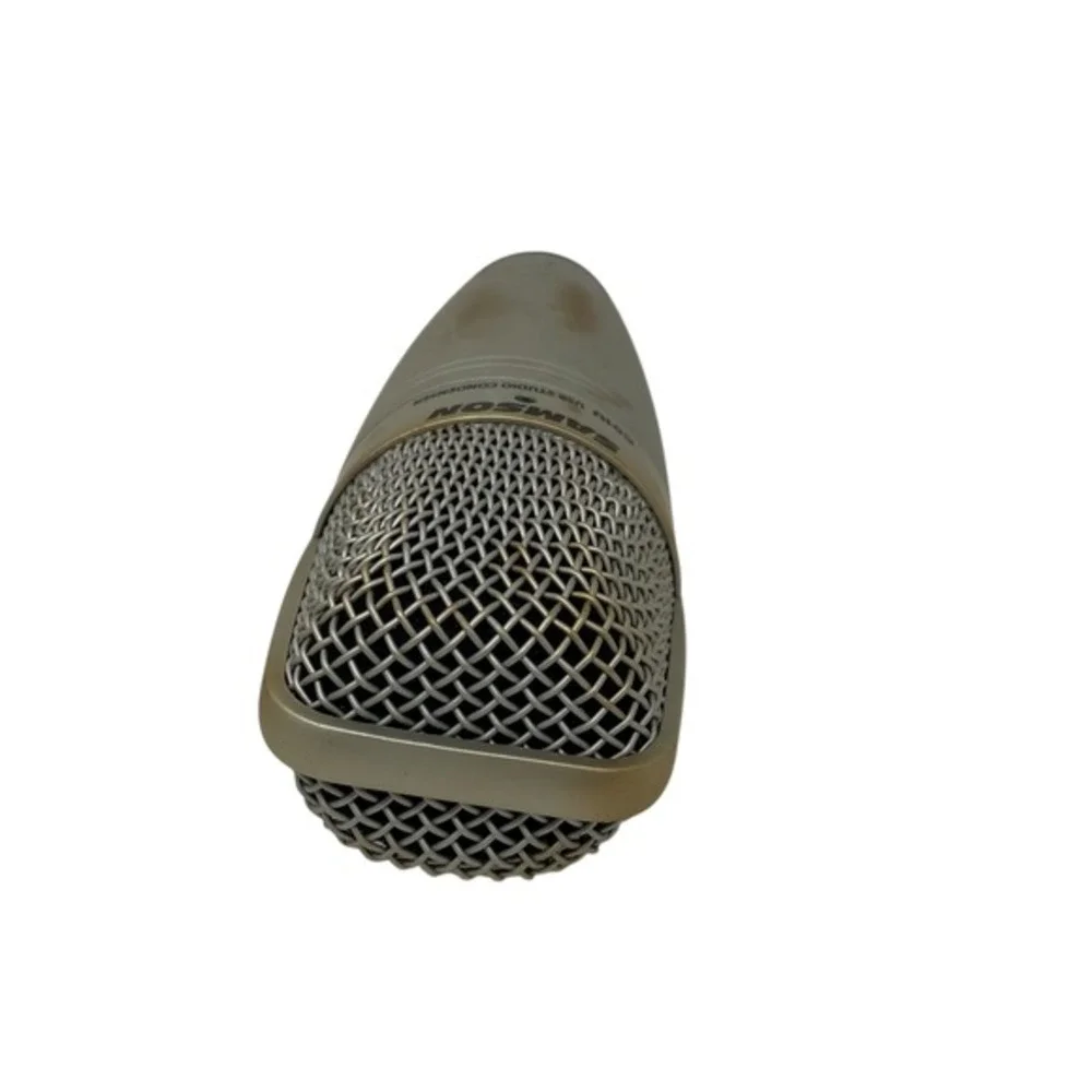 Samson C01U USB Studio‎ Condenser Microphone Silver with Pouch Podcasting Music